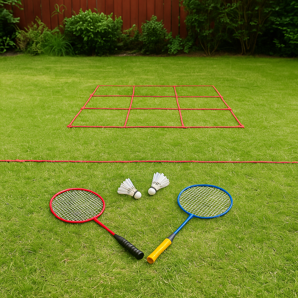 Badminton Kryds og Bolle